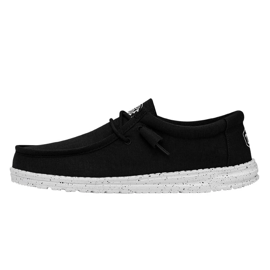 Wally Slub Canvas - Black