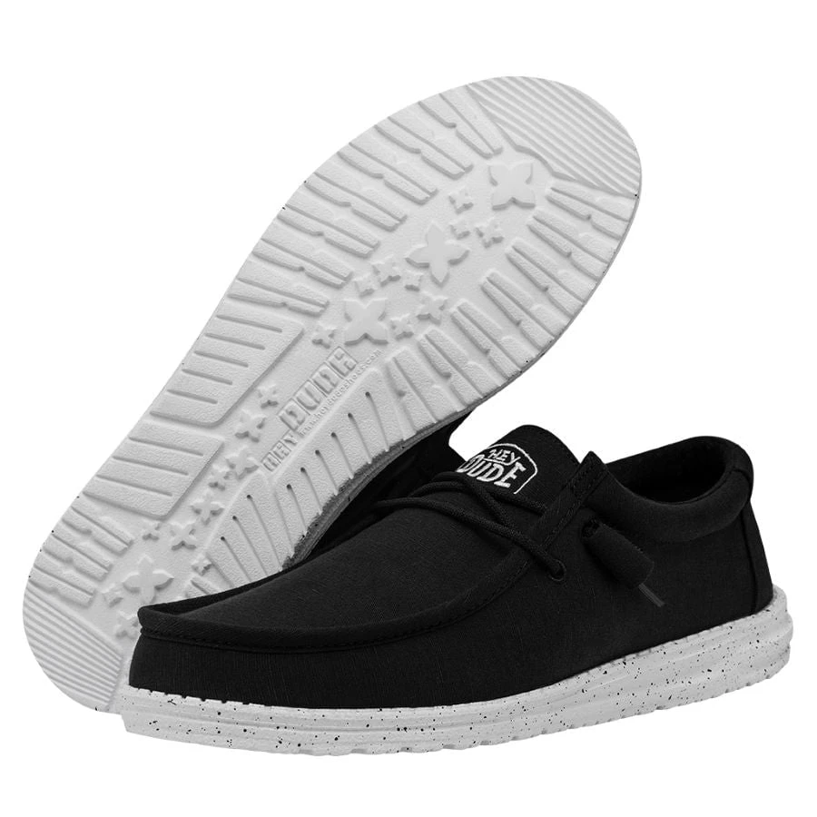 Wally Slub Canvas - Black - Image 3