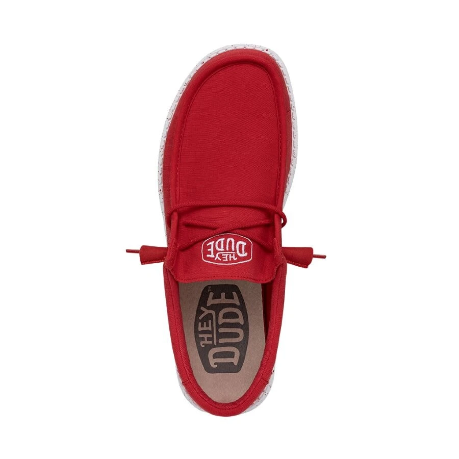 Wally Slub Canvas - Red - Image 6