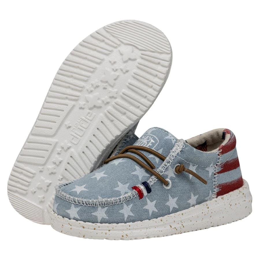 Wally Toddler Americana - Denim Star - Image 3