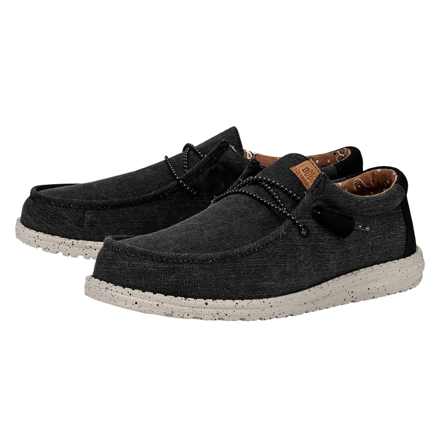 Wally Washed Canvas - Black - Image 2